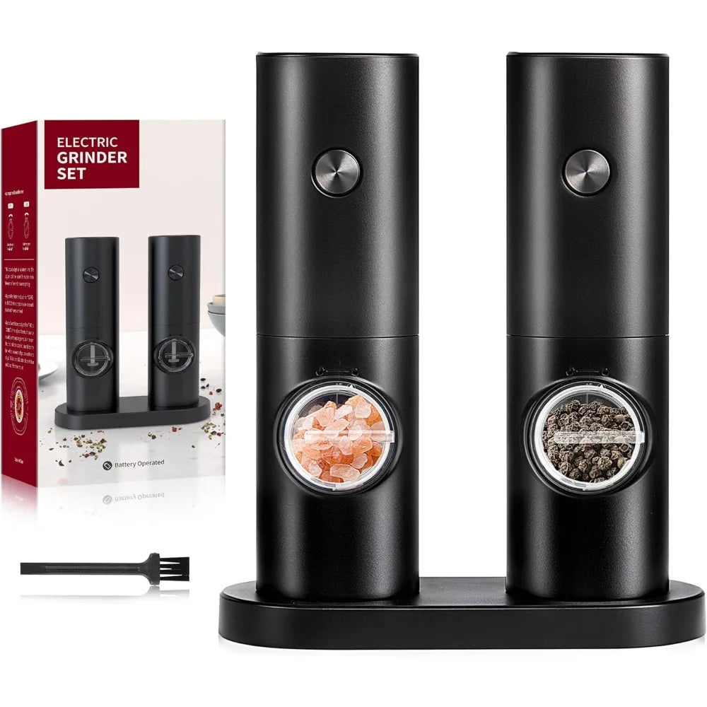 Salz- und Pfeffermühle, einhändig einstellbare Grobheit, nachfüllbare Mühle, Pfefferküche, Grillgewürzwerkzeug