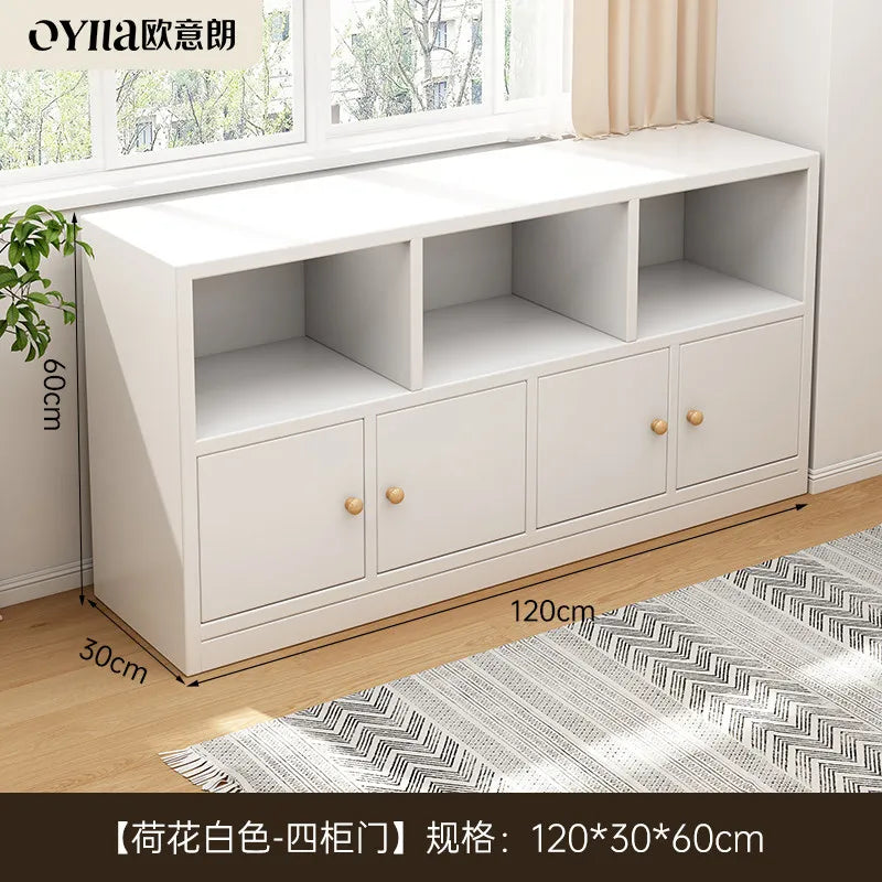 Mobile Librero Wohnzimmerschränke Design Aufbewahrungsorganizer Vitrine Weinschrank Bücherschrank Vorratsschrank Trendige Möbel