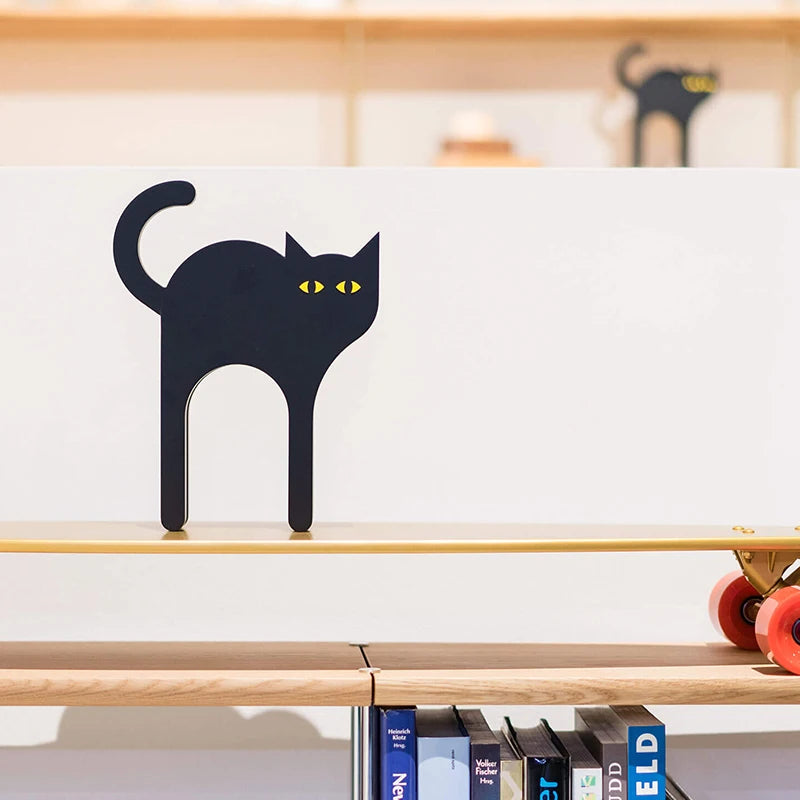 Schwarze Katze Dekoration Wand Desktop nordischen Ins Stil kreative Zuhause modernen Stil Schlafzimmer Wohnzimmer Couch tisch Wohn accessoires