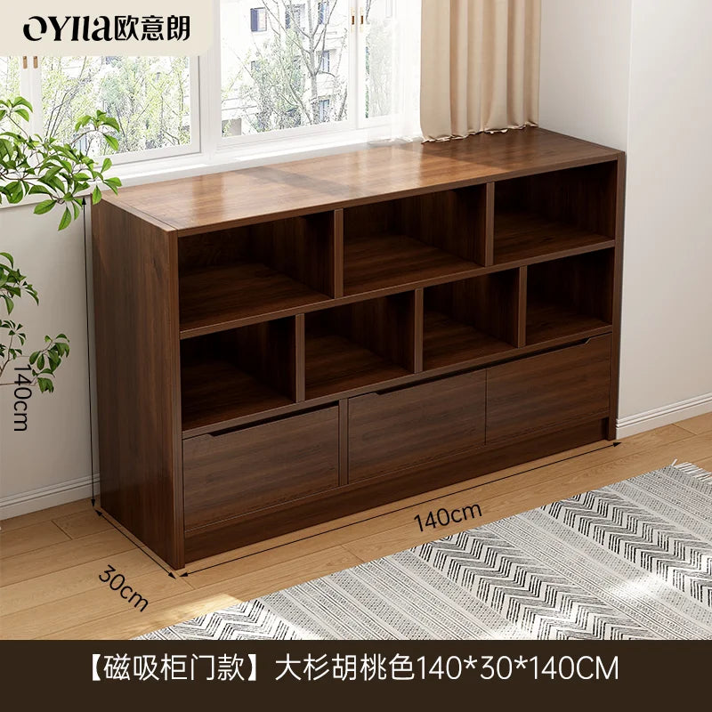 Mobile Librero Wohnzimmerschränke Design Aufbewahrungsorganizer Vitrine Weinschrank Bücherschrank Vorratsschrank Trendige Möbel