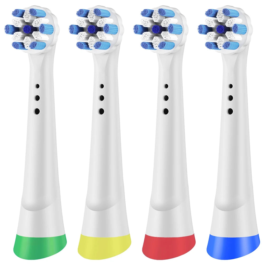 4 8 12er-Pack Zahnbürstenköpfe, kompatibel mit Oral B iO 2/3/4/5/6/7/8/9/10 Serie Ersatzbürstenköpfen für elektrische Zahnbürsten