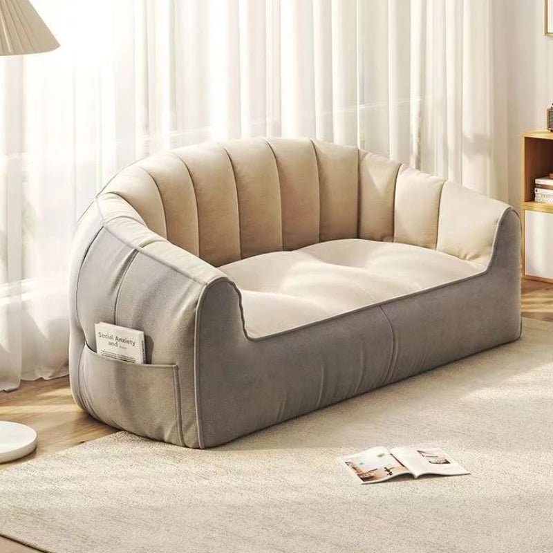 Moderne Wohnzimmersofas, bequemes, entspannendes, faules Sofa, tragbare Puffs-Sofas, Schlafzimmer, Luxus-Sofa, Inneneinrichtung, ästhetische Möbel