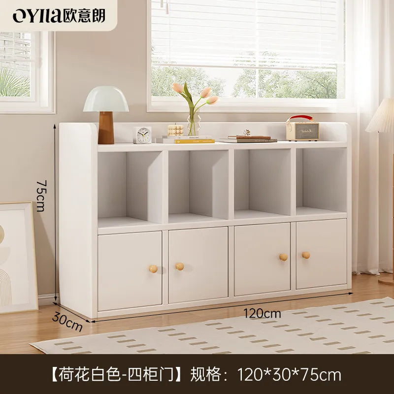 Mobile Librero Wohnzimmerschränke Design Aufbewahrungsorganizer Vitrine Weinschrank Bücherschrank Vorratsschrank Trendige Möbel