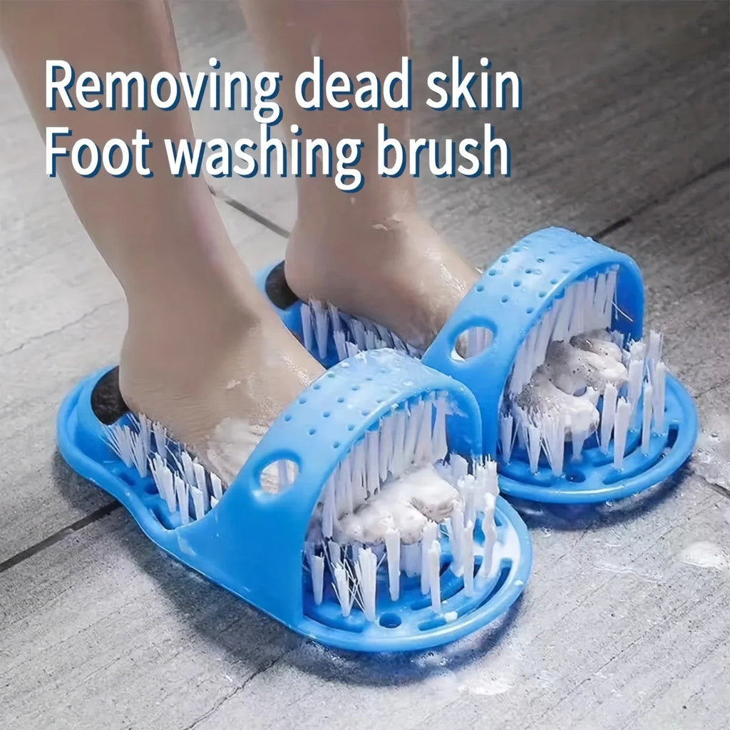 Hohe Zuverlässigkeit Dusche Fuß Reiniger Fuß Waschen Pinsel Fuß Peeling Massage Dead Skin Remover Mit Saugnapf für Baden Hotels