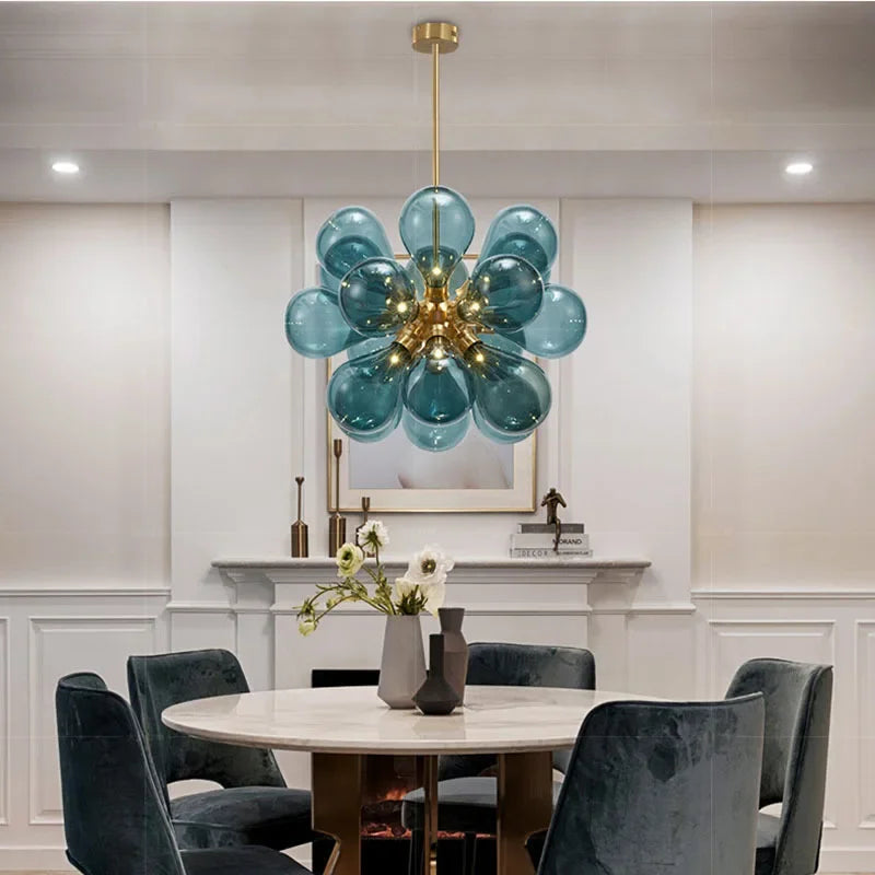 Neue Kinderzimmer Schlafzimmer Designer Glas Kronleuchter Moderne Minimal Wohnzimmer Restaurant Anhänger Lampe Wohnkultur LED Licht