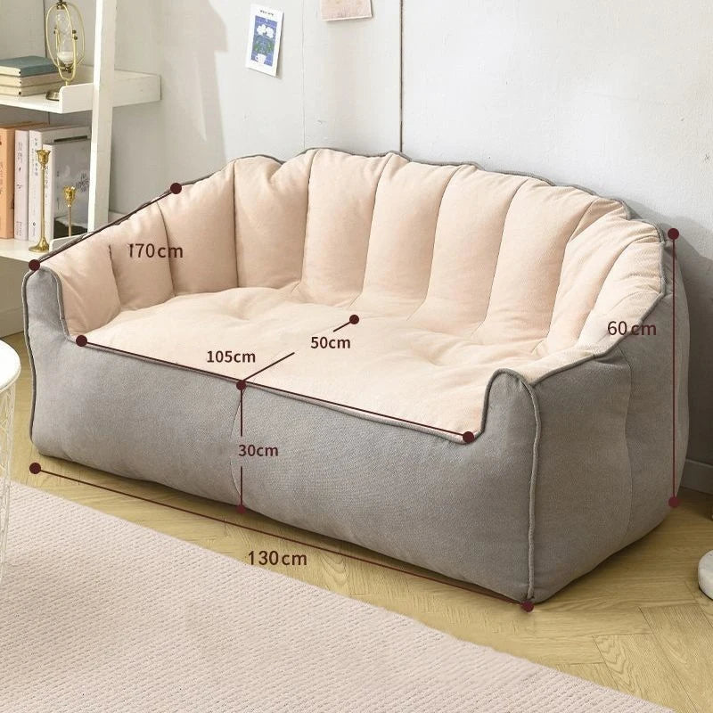 Moderne Wohnzimmersofas, bequemes, entspannendes, faules Sofa, tragbare Puffs-Sofas, Schlafzimmer, Luxus-Sofa, Inneneinrichtung, ästhetische Möbel