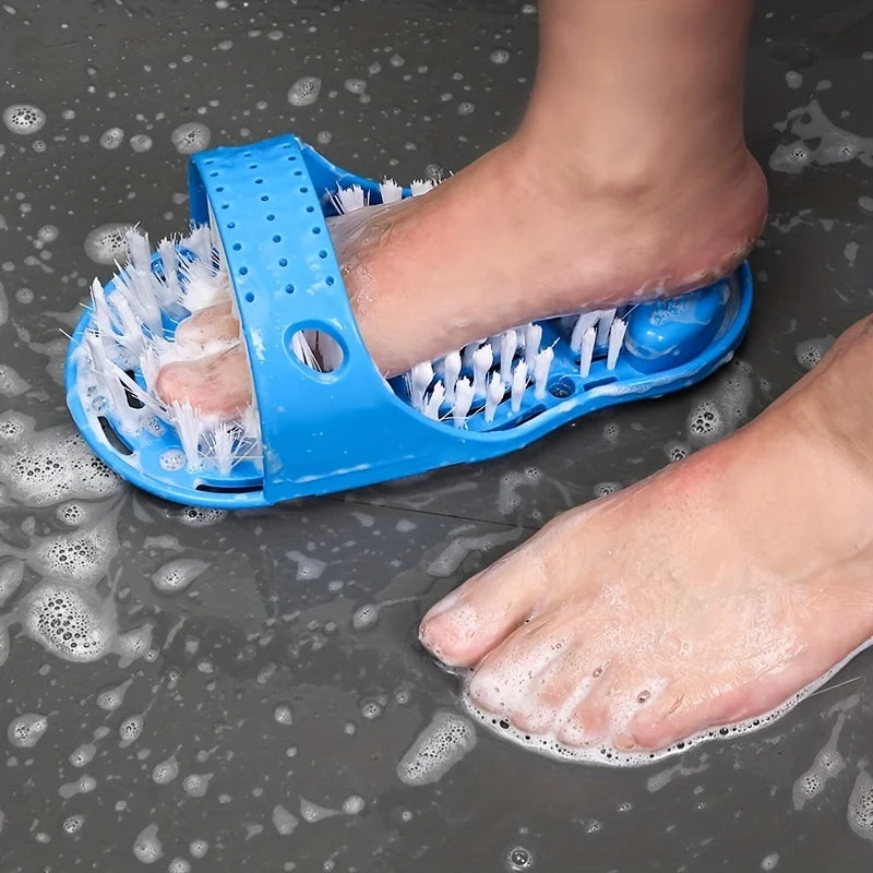 Hohe Zuverlässigkeit Dusche Fuß Reiniger Fuß Waschen Pinsel Fuß Peeling Massage Dead Skin Remover Mit Saugnapf für Baden Hotels