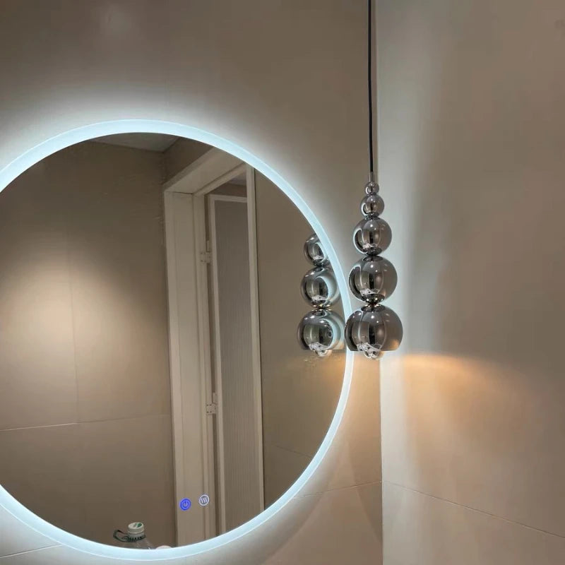 Nordische moderne Schlafzimmer Nacht Multi Ball Pendel leuchte kreative Wohnzimmer Restaurant Bar Küche Kürbis Hängelampen Beleuchtung