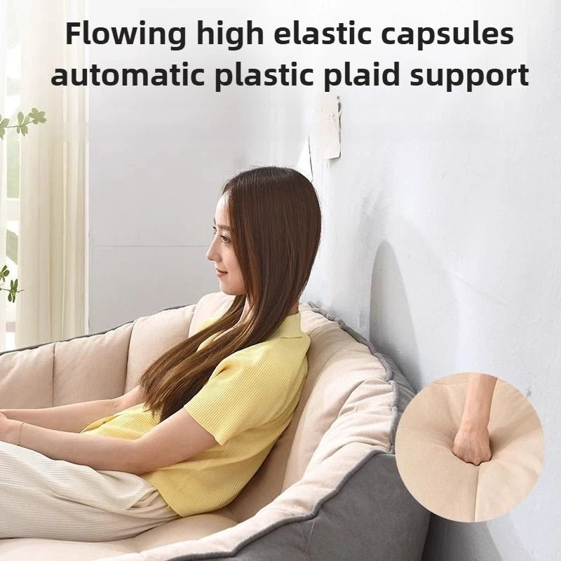 Moderne Wohnzimmersofas, bequemes, entspannendes, faules Sofa, tragbare Puffs-Sofas, Schlafzimmer, Luxus-Sofa, Inneneinrichtung, ästhetische Möbel