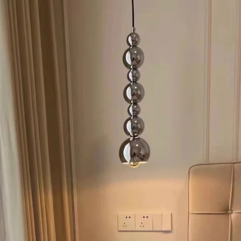 Nordische moderne Schlafzimmer Nacht Multi Ball Pendel leuchte kreative Wohnzimmer Restaurant Bar Küche Kürbis Hängelampen Beleuchtung