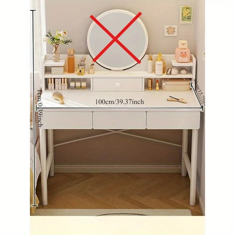 Kommode, Schlafzimmer, einfach, modern, kleine Wohnung, Schminktisch, Schminktisch, Schminktisch, klein, 2025, leicht, luxuriös, neu