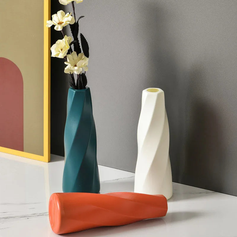 Einfache Vase Dekoration Wohnzimmer Blume Anordnung Vase Esstisch Licht Luxus Stil Vase Hause Getrocknete Blumen Lagerung Flasche
