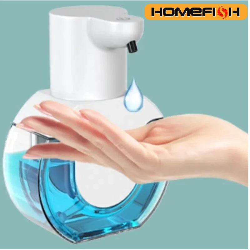 Inteligentny dozownik do mydła, 420 ml, bezdotykowy czujnik ruchu, urządzenie do mycia rąk, ścienny dozownik mydła w płynie, model na płyn/pianę