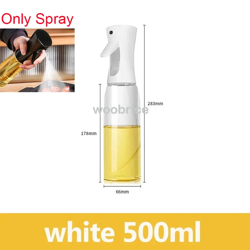 2-in-1-Küchenspray-Ölspender, Ölsprüher, Polierer oder nur Spray für Luftfritteuse, Salat, Grillen, Braten, Kochen, Küchenzubehör