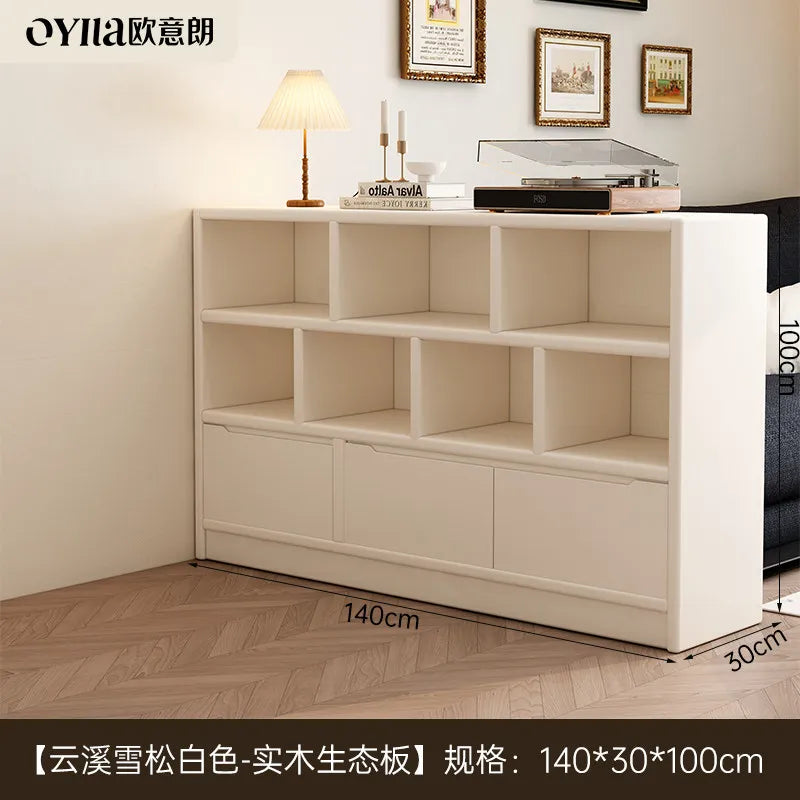 Mobile Librero Wohnzimmerschränke Design Aufbewahrungsorganizer Vitrine Weinschrank Bücherschrank Vorratsschrank Trendige Möbel