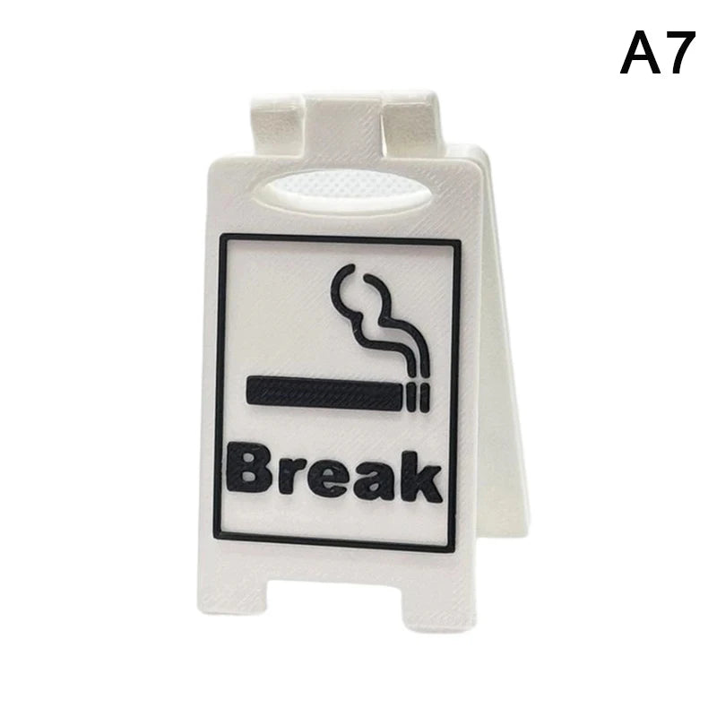 Humorvolles Büro-Schreibtischschild – „Kaffee, dünne Arbeit“ „Busy“ Home Office Desktop-Dekoration Unisex Kollegen-Geschenk, multifunktional
