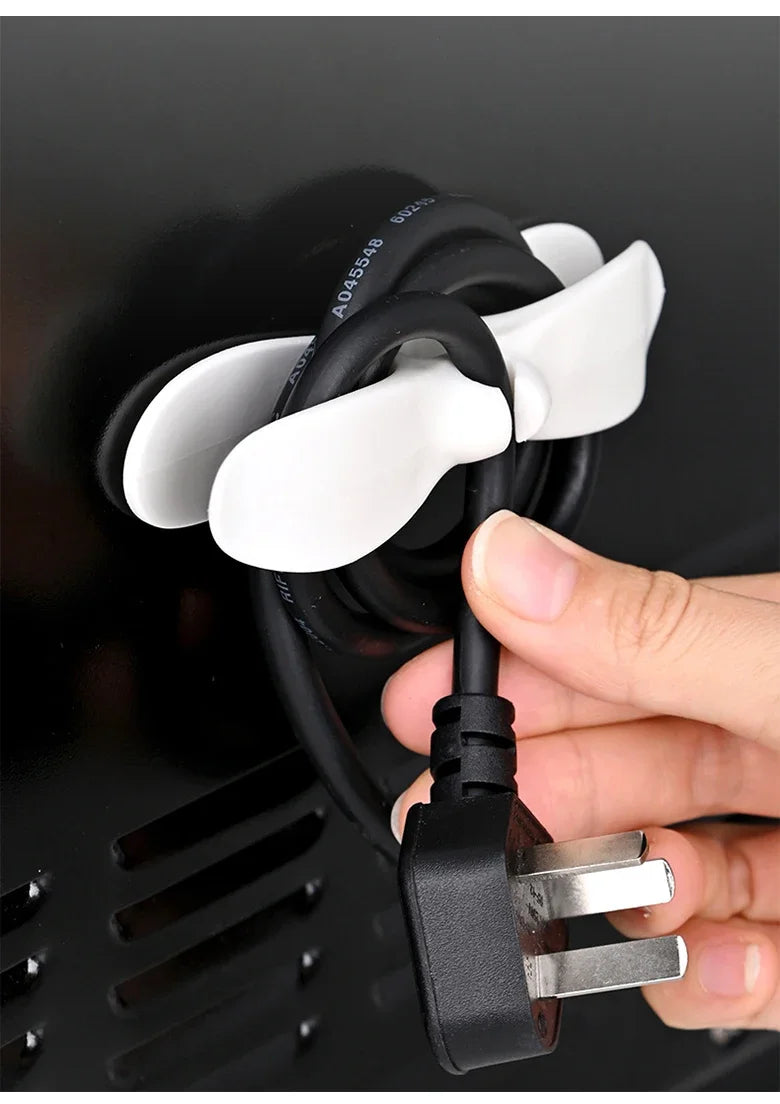 Cord Organizer for Kitchen Appliances, Fixed Power Cord Organizer for Household, Cable and Wire Management, Home Storage Tools