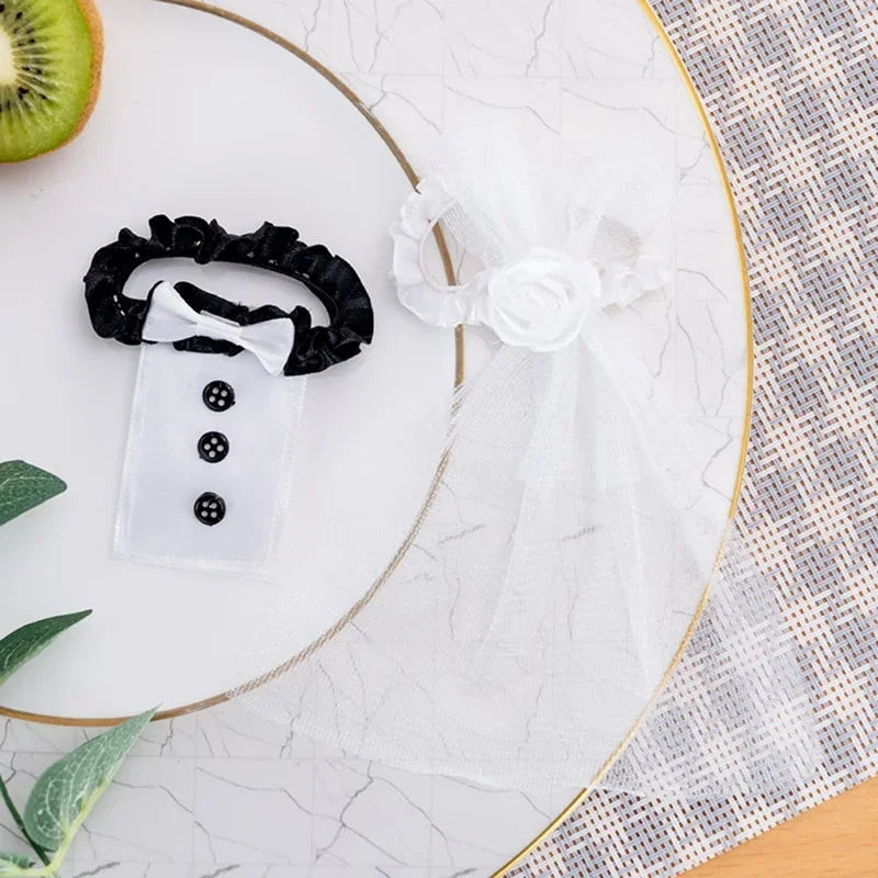 Hochzeit Tisch dekoration Weinglas Tasse Abdeckung Braut Bräutigam Kostüm Glas DIY Braut Braut dusche Junggesellen abschied Dekor zu sein
