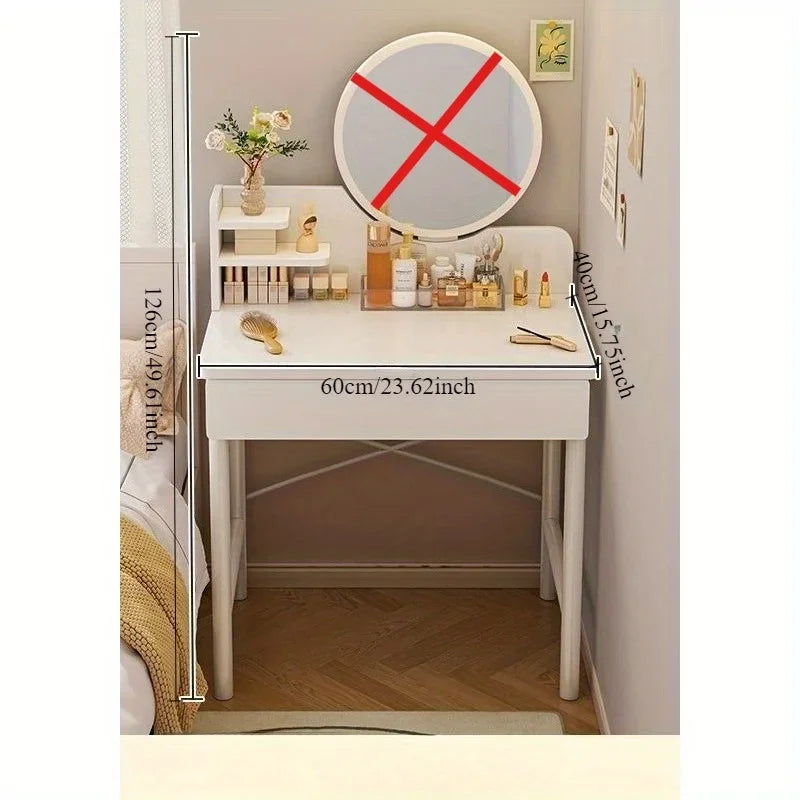 Kommode, Schlafzimmer, einfach, modern, kleine Wohnung, Schminktisch, Schminktisch, Schminktisch, klein, 2025, leicht, luxuriös, neu