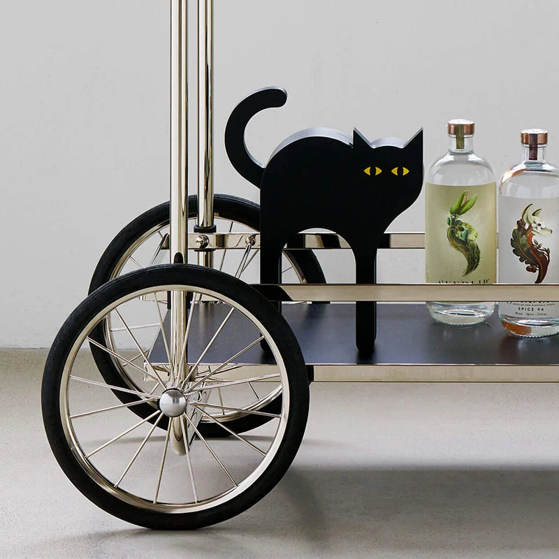 Schwarze Katze Dekoration Wand Desktop nordischen Ins Stil kreative Zuhause modernen Stil Schlafzimmer Wohnzimmer Couch tisch Wohn accessoires