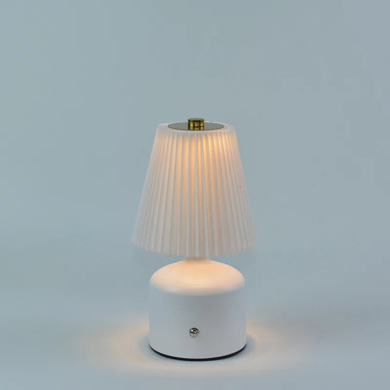 Nachttischlampe Schlafzimmer Kleine Nachtleuchte Homestay Atmosphärenlicht LED-Licht mit Einstellbarer Helligkeit Umgebungsdekoration