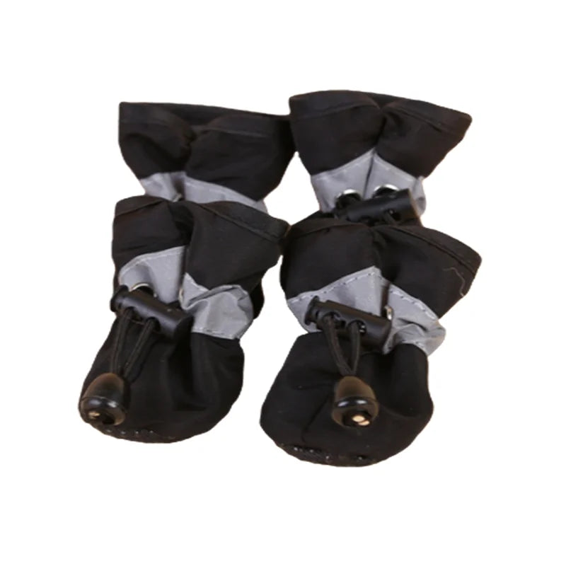 4 teile/satz Wasserdichte Haustier Hund Schuhe Anti-slip Regen Stiefel Schuhe für Kleine Katzen Hunde Welpen Hund Haustier Booties pet Pfote Zubehör