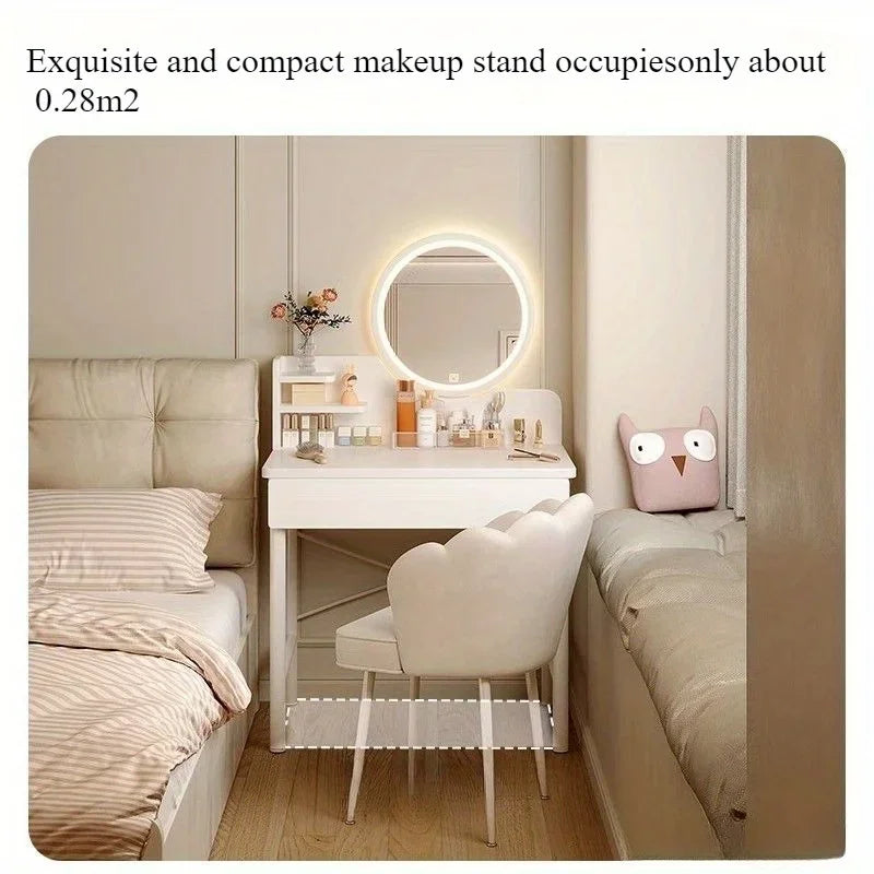 Kommode, Schlafzimmer, einfach, modern, kleine Wohnung, Schminktisch, Schminktisch, Schminktisch, klein, 2025, leicht, luxuriös, neu