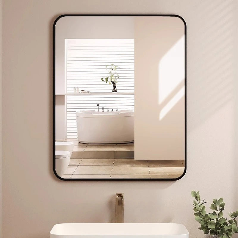 Badezimmer Luxus Spiegel Moderne Designer Ästhetische Nette Chinesische Rechteck Spiegel Mode Universal Dekoracyjne Lustra Room Decor