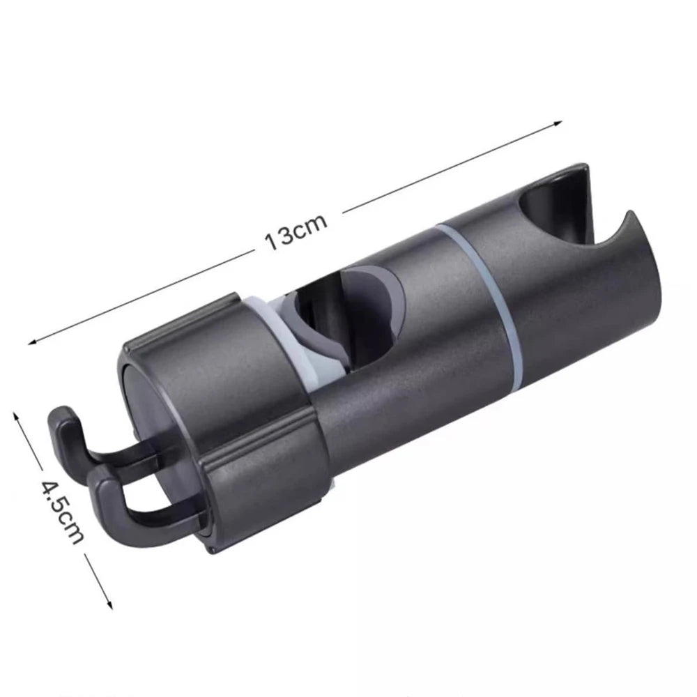 ABS Einstellbare Dusche Kopf Halter Dusche Halter Clamp Duschkopf Schiene Rutsche Halterung Bad Zubehör Rotation Haken Design