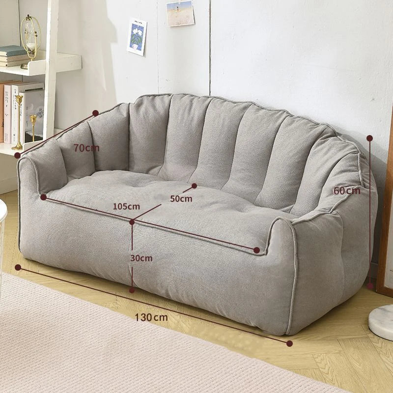 Moderne Wohnzimmersofas, bequemes, entspannendes, faules Sofa, tragbare Puffs-Sofas, Schlafzimmer, Luxus-Sofa, Inneneinrichtung, ästhetische Möbel