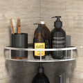 Badezimmer regal keine Bohr regale Wand halterung Eck regal Dusch halter für WC Shampoo Organizer Bad zubehör