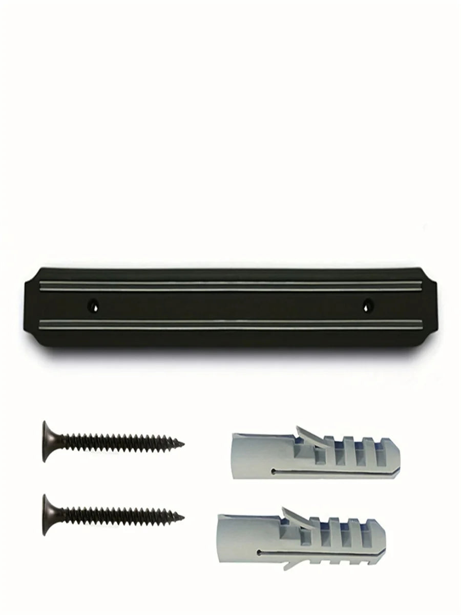 Ein magnetischer, an der Wand montierter Messerhalter, Aufbewahrungsregal für Küchenutensilien, Lagerwerkzeuge und kleine Küchenwerkzeuge