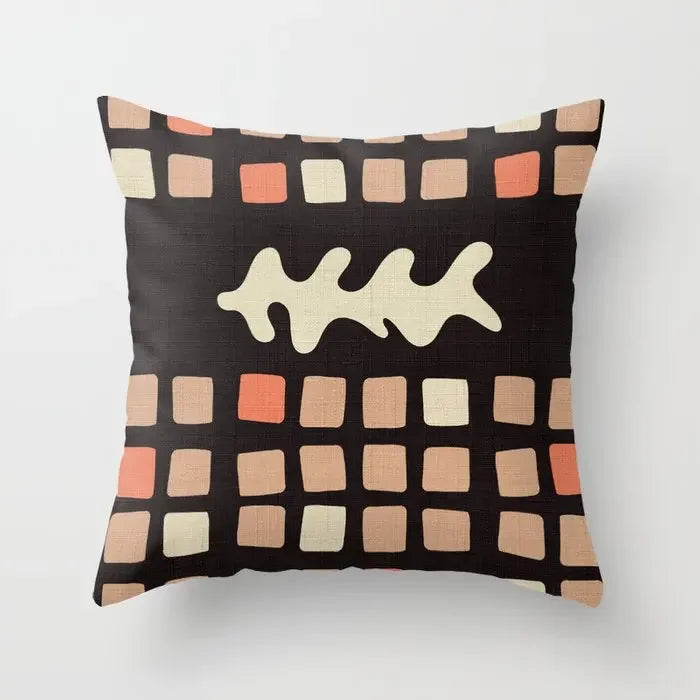 Schlafzimmer Wohnzimmer Abstrakte Muster Kissen Wohnkultur Sofa Kissen Abdeckung