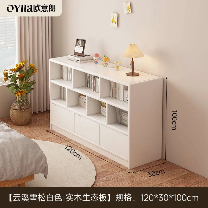Mobile Librero Wohnzimmerschränke Design Aufbewahrungsorganizer Vitrine Weinschrank Bücherschrank Vorratsschrank Trendige Möbel