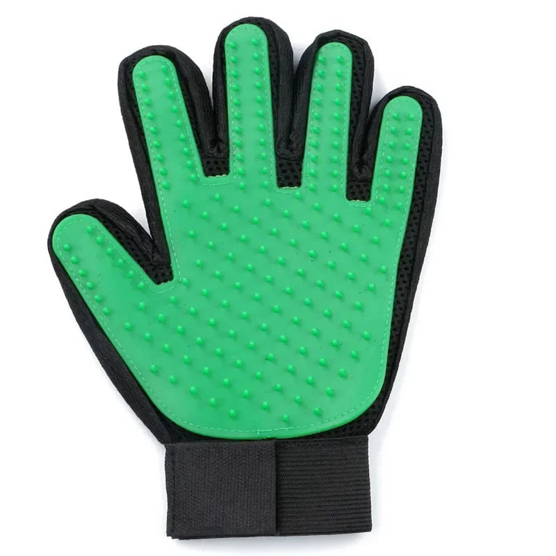 Silikon-Haustierpflegehandschuhe, Katzenhaarbürste und Kammhandschuhe zum Baden von Hunden, Reinigung, Haarentfernung für Hunde, Zubehör für den Tiergebrauch