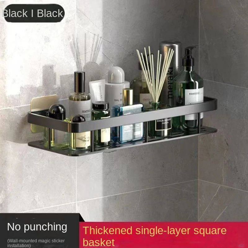 Badezimmer regal keine Bohr regale Wand halterung Eck regal Dusch halter für WC Shampoo Organizer Bad zubehör