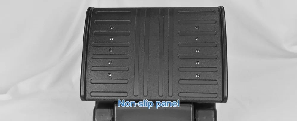 Home Office unter dem Schreibtisch, Auto-Fußstütze, ergonomischer Fußhocker, winkelverstellbare Fußstütze mit 3 Funktionsmodi