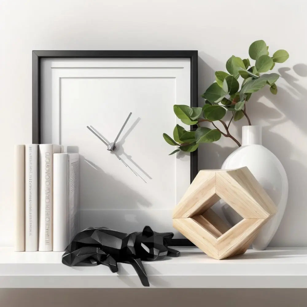 Katzenstatue, Bücherregaldekoration – moderne minimalistische Katzenfigur, Bücherregal/Schreibtisch/Büro-Dekoration, Ornament, geeignet für Wohnzimmer, kreative Heimdekoration