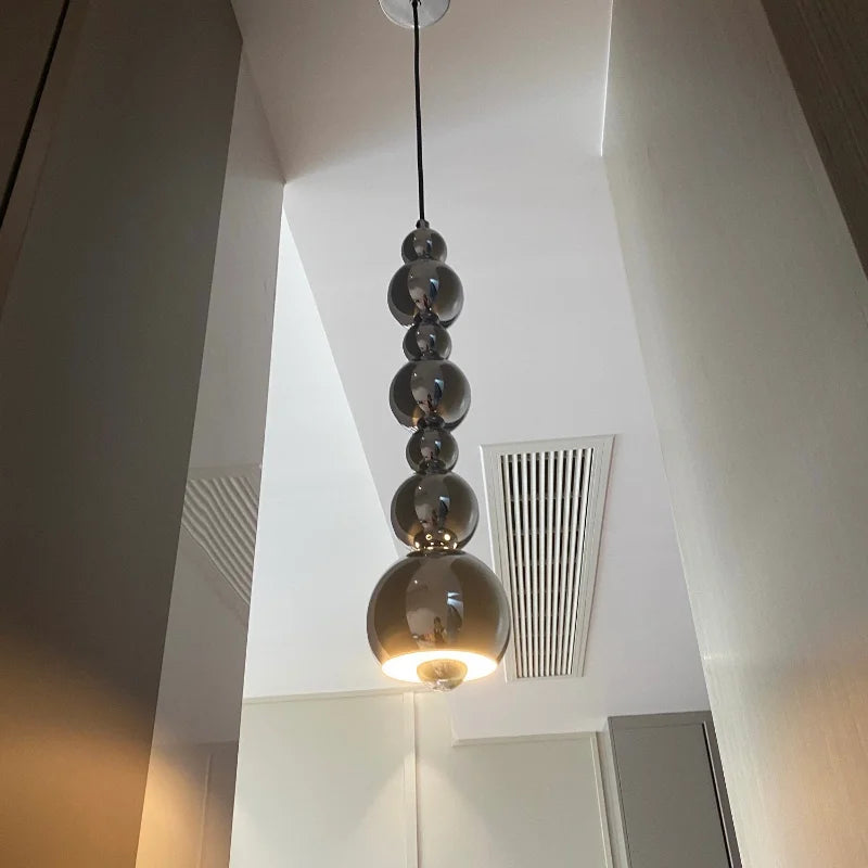 Nordische moderne Schlafzimmer Nacht Multi Ball Pendel leuchte kreative Wohnzimmer Restaurant Bar Küche Kürbis Hängelampen Beleuchtung