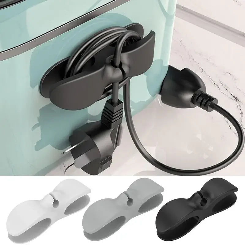 Cord Organizer for Kitchen Appliances, Fixed Power Cord Organizer for Household, Cable and Wire Management, Home Storage Tools