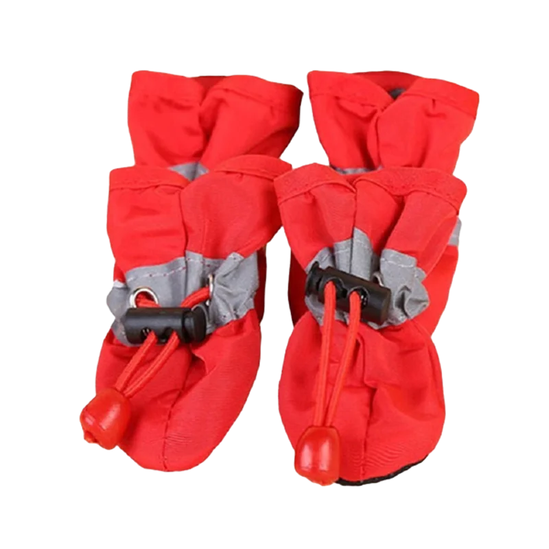 4 teile/satz Wasserdichte Haustier Hund Schuhe Anti-slip Regen Stiefel Schuhe für Kleine Katzen Hunde Welpen Hund Haustier Booties pet Pfote Zubehör