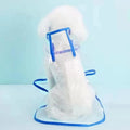 Haustier Hund Welpen Transparente Regenbekleidung Regenmantel Haustier Kapuze Wasserdichte Jacke Kleidung Weiches PVC Kleine Hunde Regenmantel Welpen Regenponcho