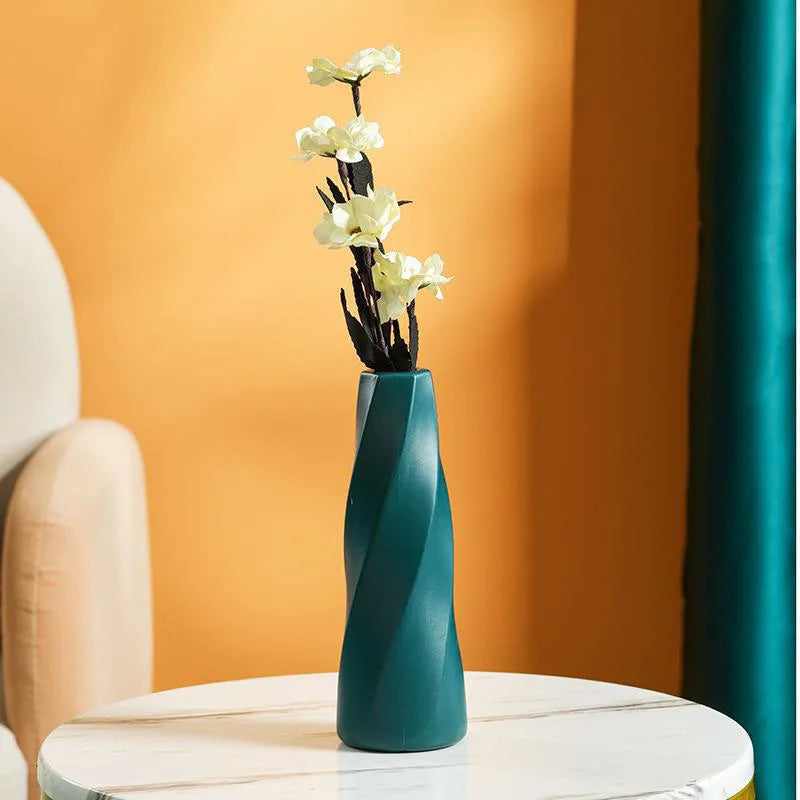 Einfache Vase Dekoration Wohnzimmer Blume Anordnung Vase Esstisch Licht Luxus Stil Vase Hause Getrocknete Blumen Lagerung Flasche