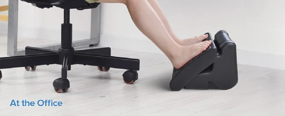 Home Office unter dem Schreibtisch, Auto-Fußstütze, ergonomischer Fußhocker, winkelverstellbare Fußstütze mit 3 Funktionsmodi