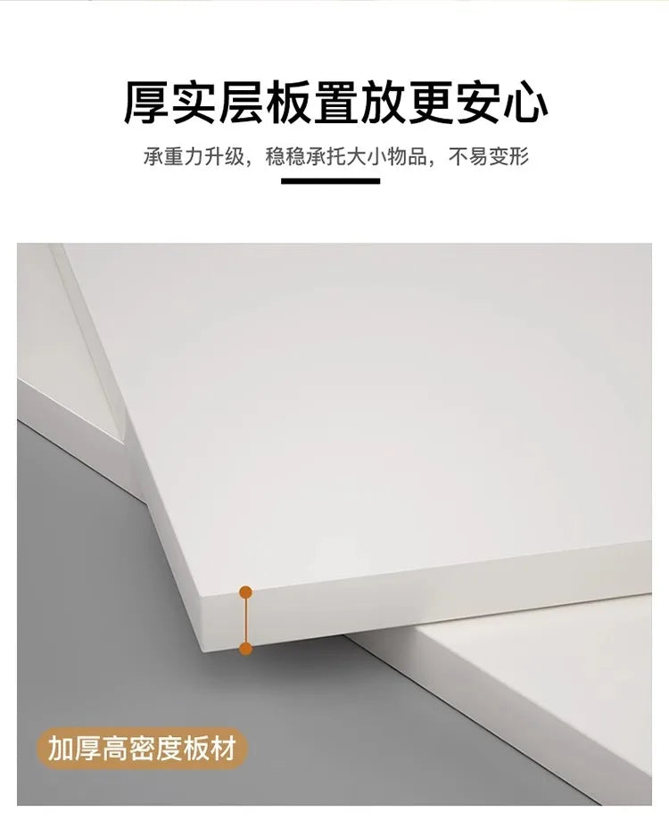 Couchtisch für Mietwohnungen Kleiner Tisch Wohnzimmer Zuhause Moderner Einfacher Cremefarbener Stil Schlafzimmer