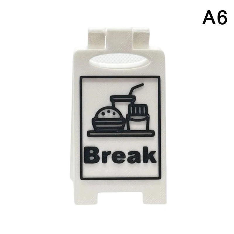 Humorvolles Büro-Schreibtischschild – „Kaffee, dünne Arbeit“ „Busy“ Home Office Desktop-Dekoration Unisex Kollegen-Geschenk, multifunktional