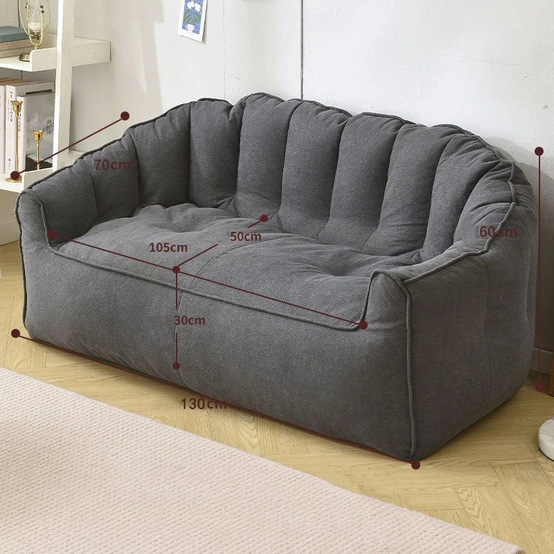 Moderne Wohnzimmersofas, bequemes, entspannendes, faules Sofa, tragbare Puffs-Sofas, Schlafzimmer, Luxus-Sofa, Inneneinrichtung, ästhetische Möbel