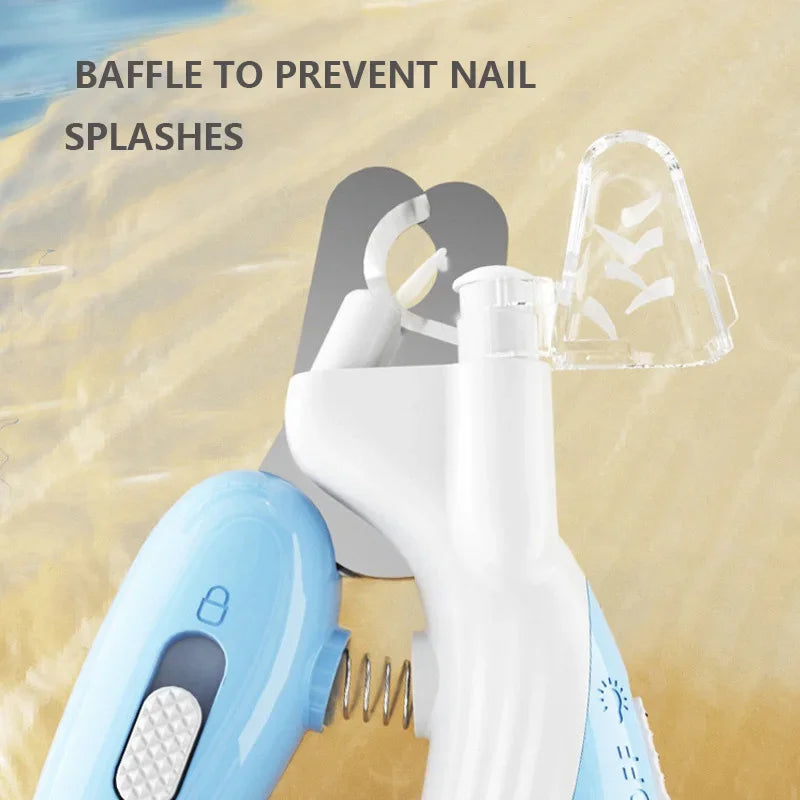 Professioneller Nagelknipser für Haustiere mit LED-Licht, Fellschere für Haustiere, für Hunde, Katzen, kleine Tiere, Pfotennageltrimmer, Heimtierbedarf