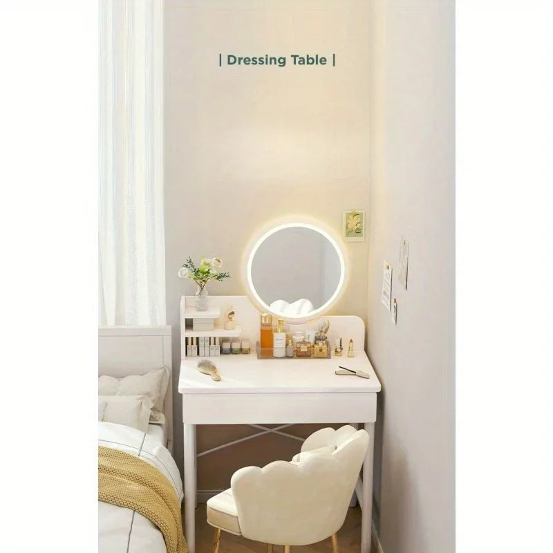 Kommode, Schlafzimmer, einfach, modern, kleine Wohnung, Schminktisch, Schminktisch, Schminktisch, klein, 2025, leicht, luxuriös, neu