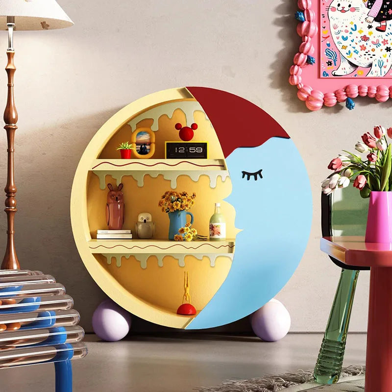 Schlafzimmer-Dekoration Wohnzimmerschränke Aufbewahrungsregal Ausstellungsregal Wohnzimmerschränke Librero Bücherregal Vitrina Wohnmöbel